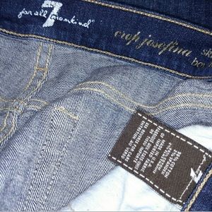 7 For All Mankind Josephine crop